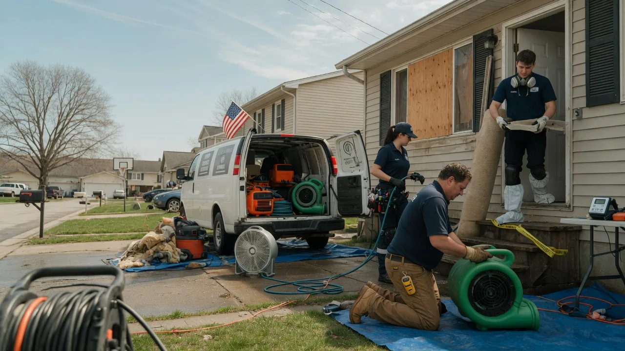 Water Damage Restoration in Kinsey, MT near me